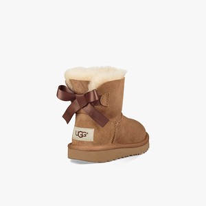 Ugg Mini Bailey Bow II Kids Classic Boots Brown (3194ORDGT)